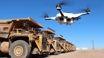 Drone na Mineração